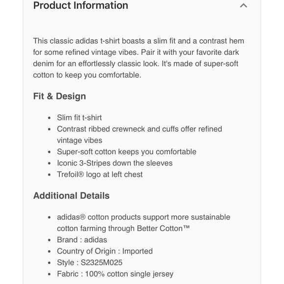 Adidas Men's Originals Adicolor 3 Stripes T shirt Sz 2XL Ash Blue/ Black Cotton - Picture 8 of 11